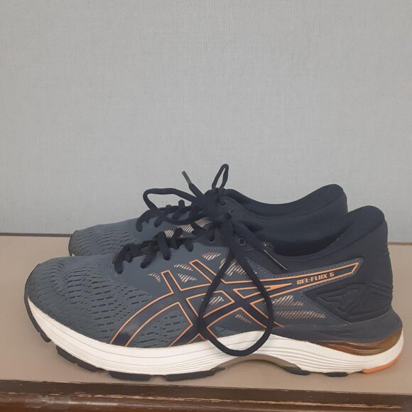 Asics Gel Flux 5 Women's Blue Running Shoes Ladies Size 9 - Picture 5 of 12